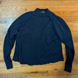 Everlane cotton mockneck sweater